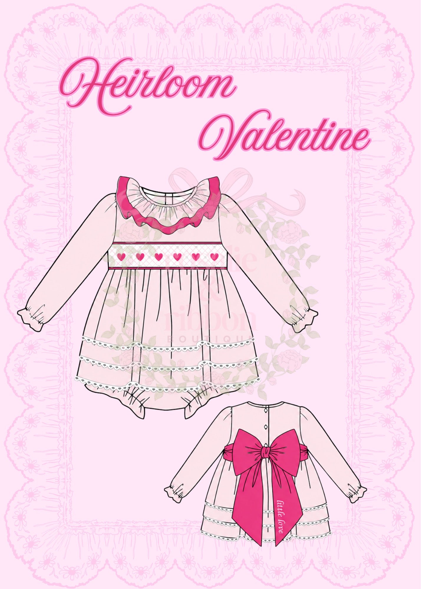 Heirloom Valentine Skirted Bubble