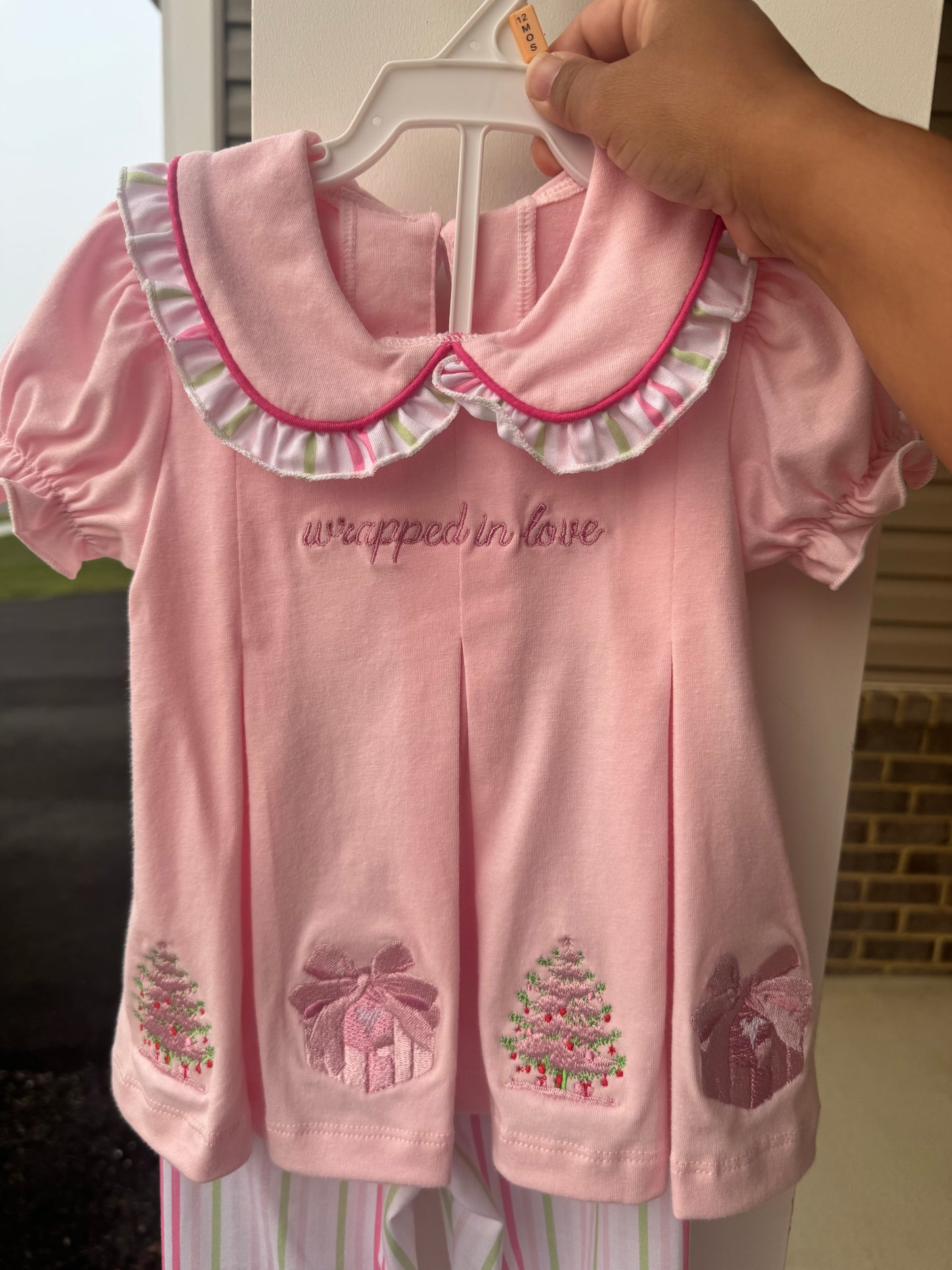 Wrapped in Love Top/Leggings -- preorder